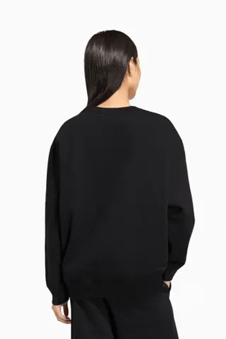 Кофта adidas Essentials Crew Long Fleece OS - черный