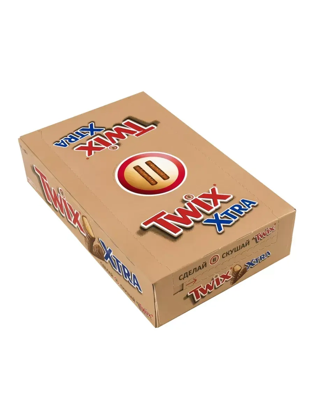 Шоколадные батончики Твикс Xtra 82 г * 24 шт