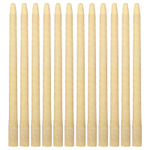 Wally's Natural, ушные свечи из пчелиного воска, без запаха, 12 шт.