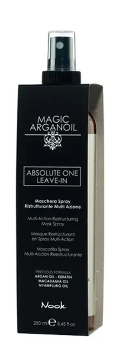 NOOK Концентрированная восстанавливающая маска-спрей "Магия Арганы" - Absolute One Leave-In, 250 мл