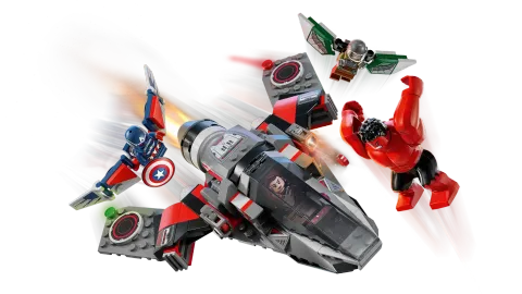 Конструктор LEGO Marvel 76292 Капитан Америка против: Битва Красного Халка