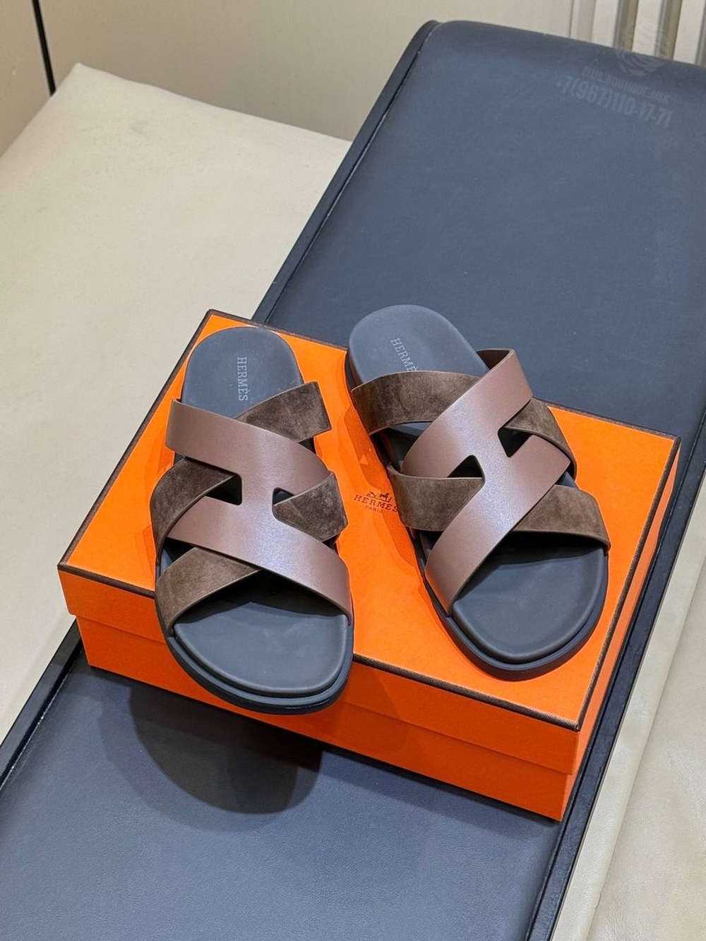 Шлепанцы Hermes Kazimir