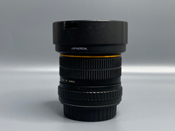 Samyang 8mm f/3.5 CS царапки на линзе