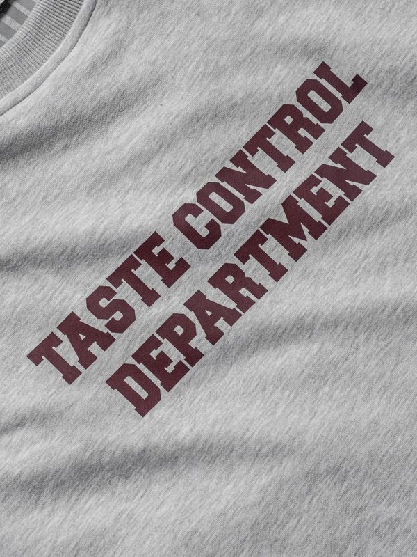 Толстовка Taste Control меланж серая - фото 8