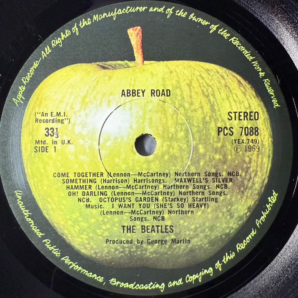 The Beatles - Abbey Road (Англия 1969г.)