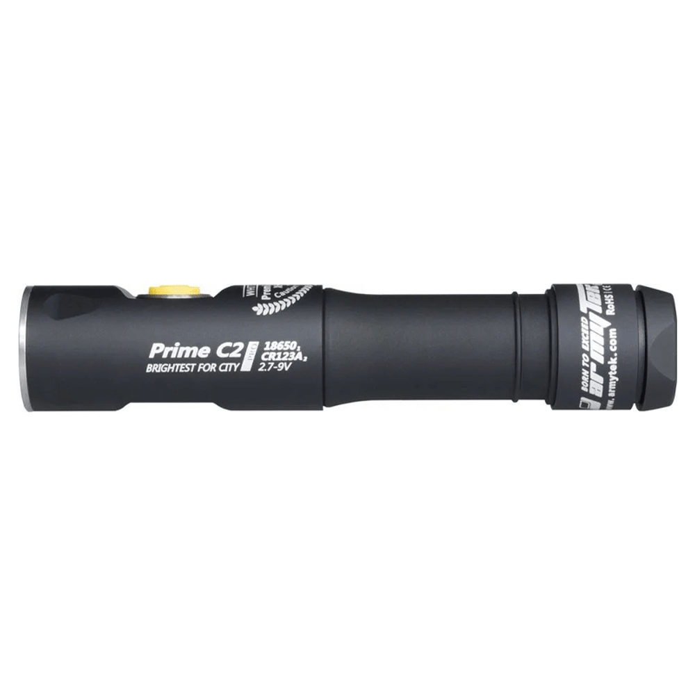 Фонарь Armytek Prime С2 Pro v3 (Тёплый свет) XP-L 1950 лм 185 м 1x18650/2xCR123A без батареек