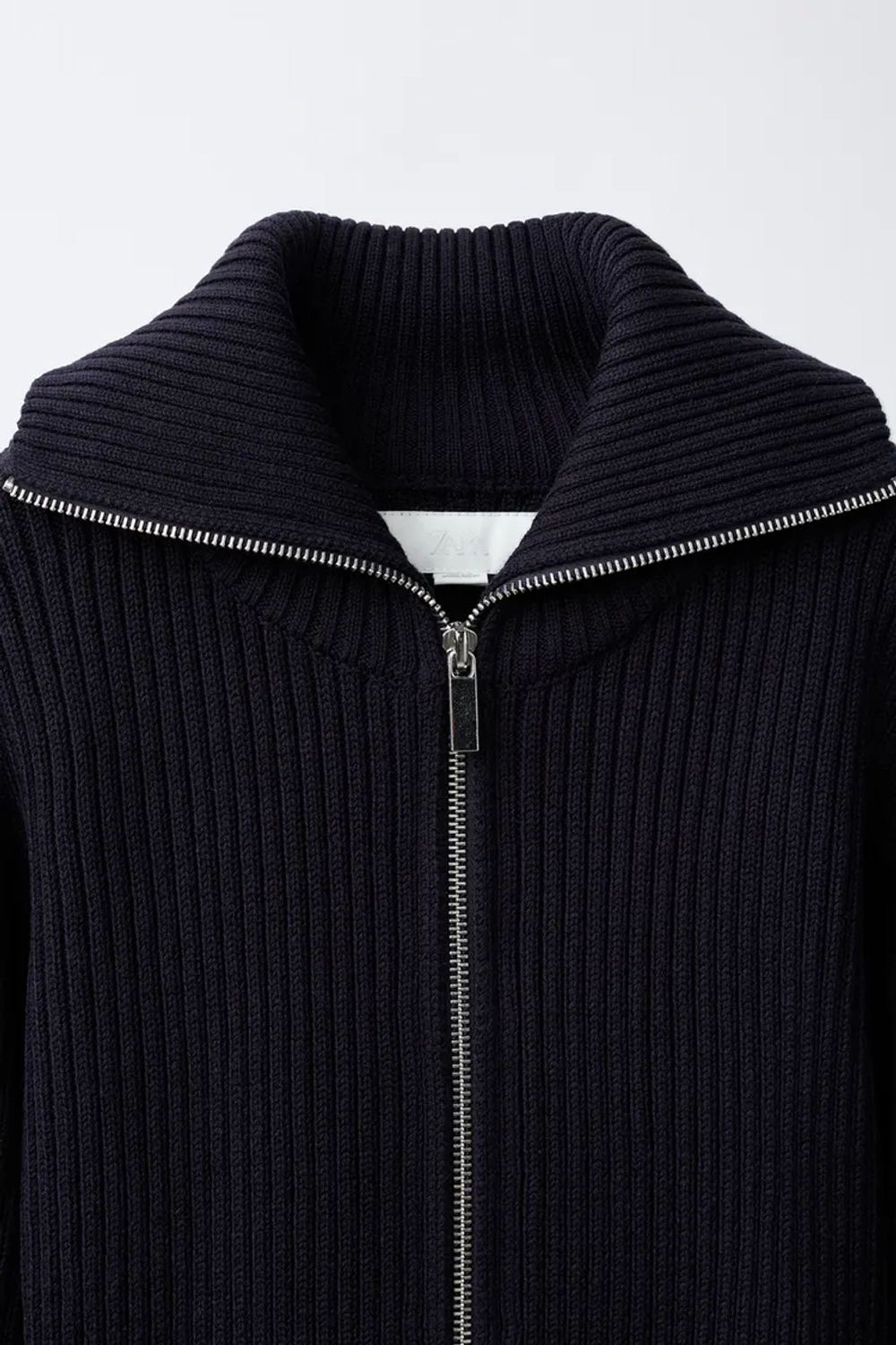 ZARA КАРДИГАН В РУБЧИК, МОРСКОЙ СИНИЙ