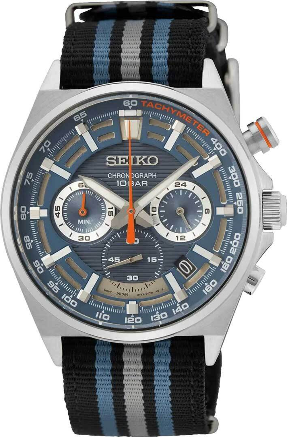 Японские наручные часы Seiko SSB409P1 с хронографом