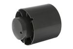 Вытяжной канальный вентилятор profan inline 190 м3/час, 125 мм, вид сбоку на корпус двигателя