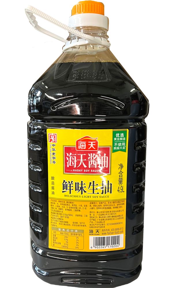 Соевый соус светлый Haday Delicious Деликатесный 4,9 л