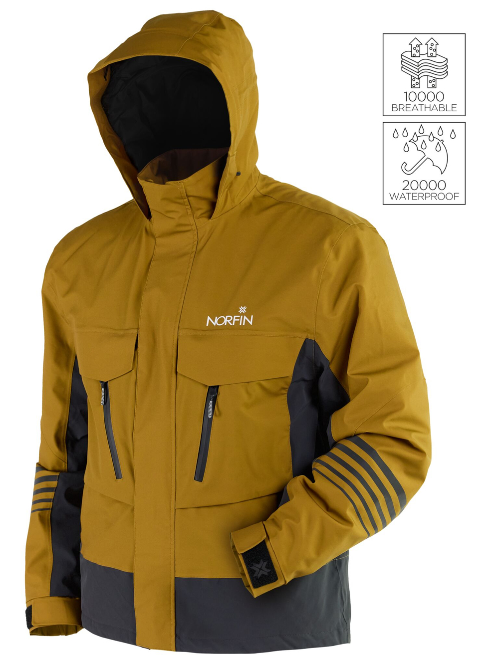 Куртка Norfin REBEL PRO MUSTARD р.XXL