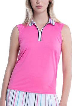 Женский теннисный топ Lucky in Love Prep It Up Icon Tank - taffy
