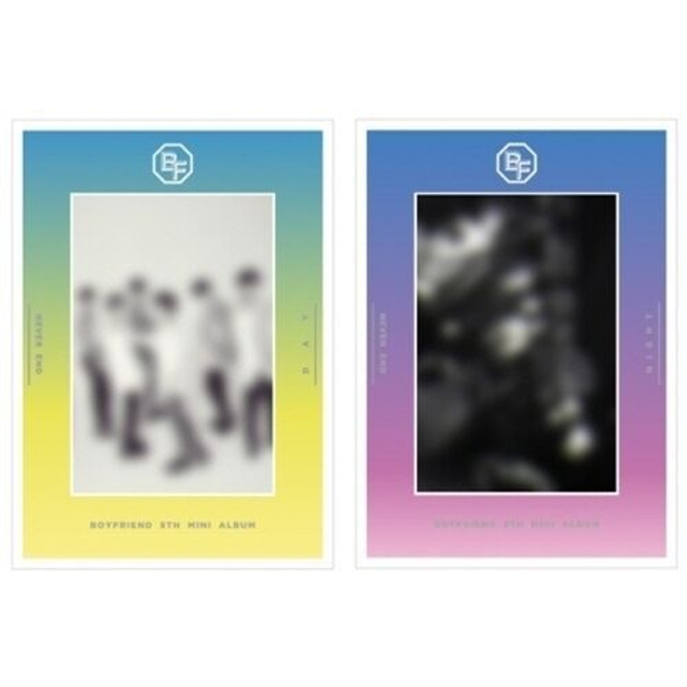 Альбом BOYFRIEND - Never End 5th Mini Album (DAY+NIGHT) 2 Version SET