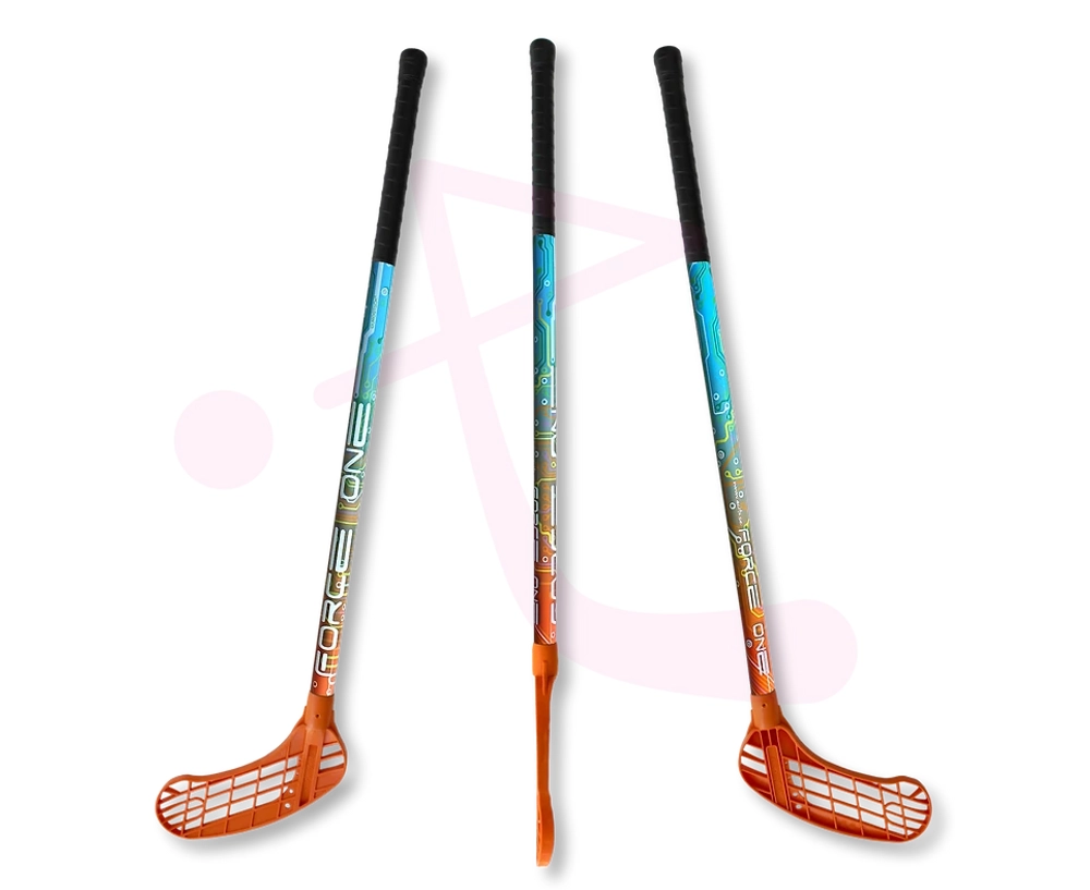 Клюшка для флорбола FLOORBALL ACITO FORCE ONE ORANGE 95 см