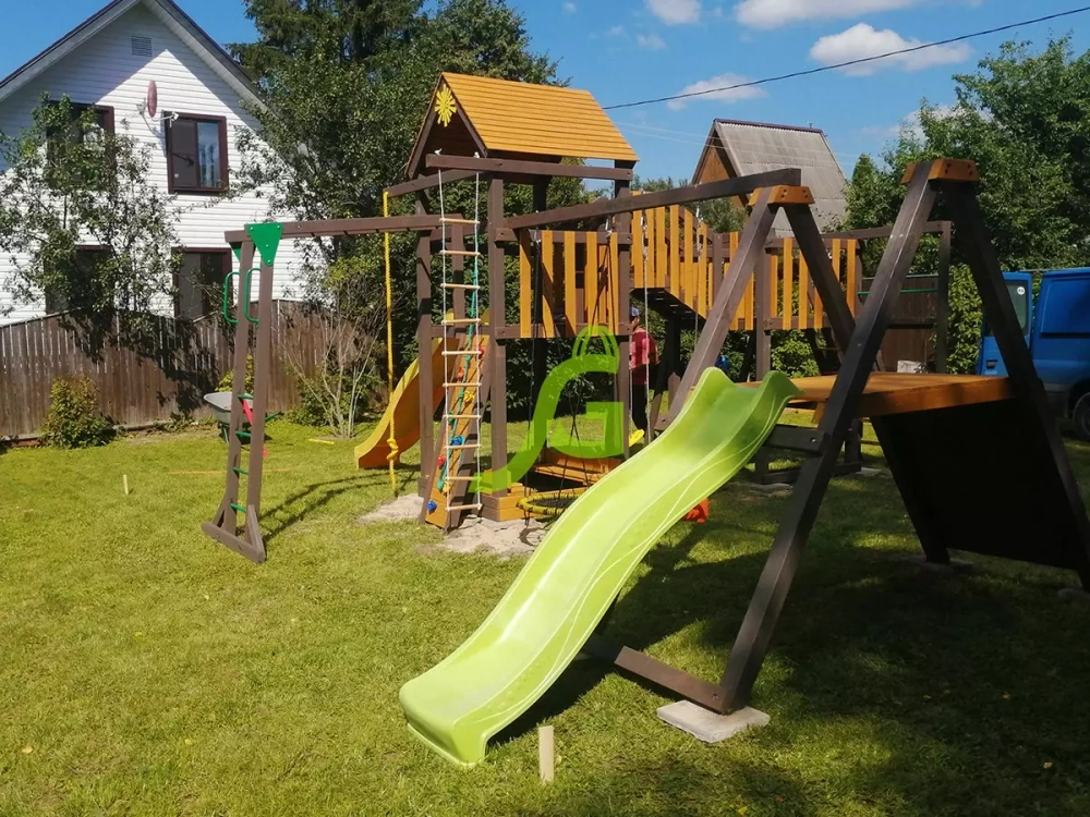 Игровой детский комплекс на дачу