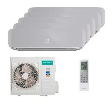 Мультисплит система на 5 комнат Hisense AMS-09UW4RVETG00(S) x 5 / AMW5-42U4RTA