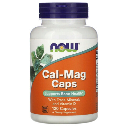 NOW Cal-Mag+D (120 капс.) [M]