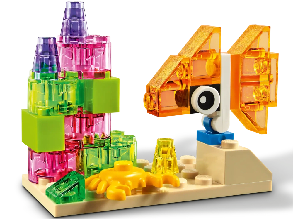 Конструктор LEGO Classic 11013 Набор с прозрачными деталями