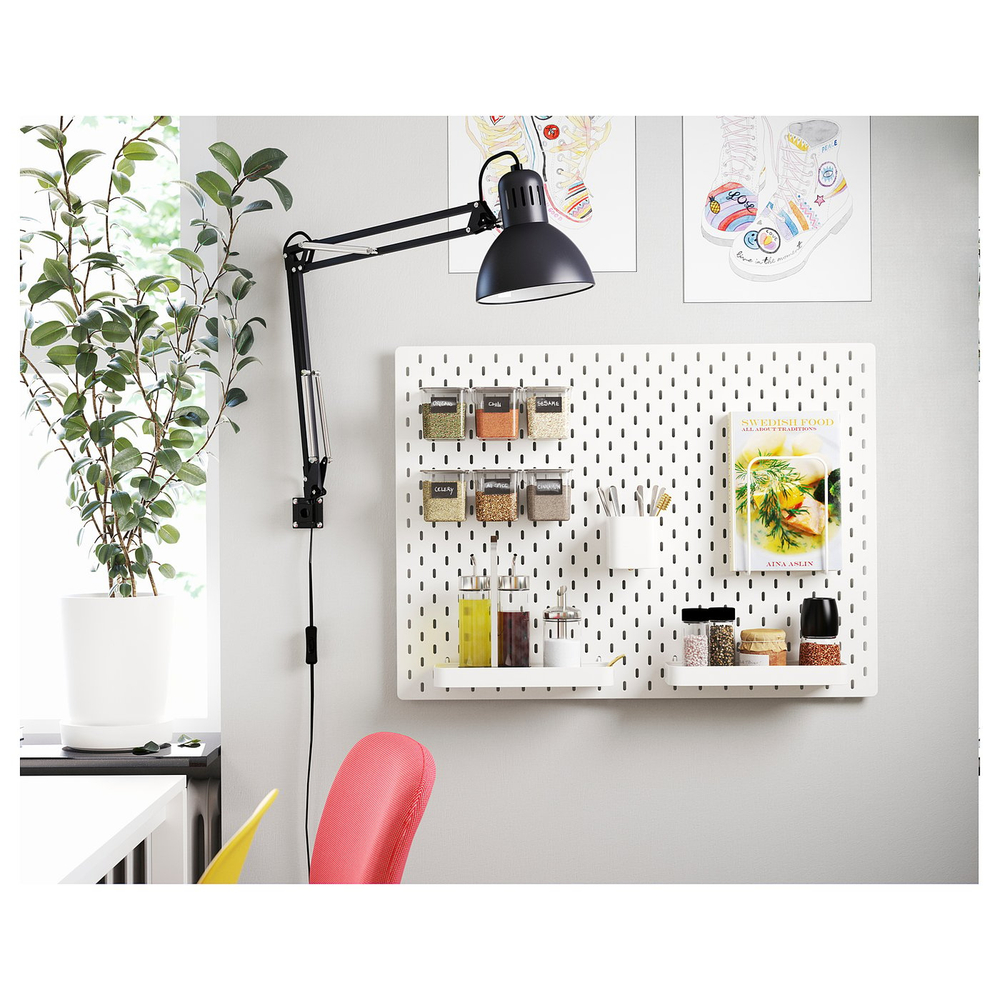 IKEA TERTIAL  (ИКЕА ТЕРТИАЛ)  -  Настольная лампа - тёмно-серый