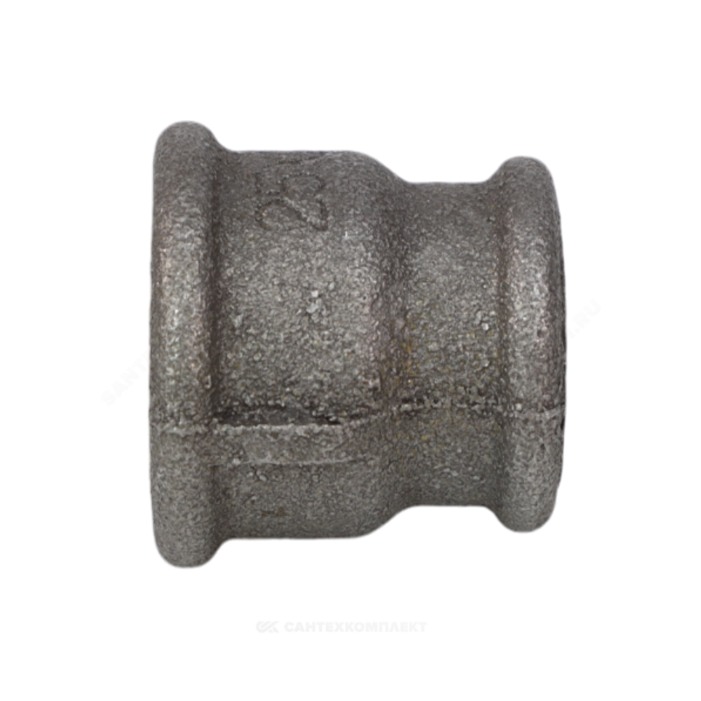 Муфта переходная чугун Ду 25х20 (1"х3/4") ВР Fittex