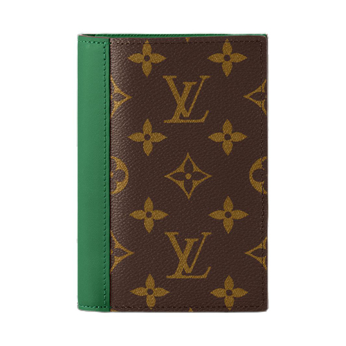LOUIS VUITTON Passport Cover Colormania Green