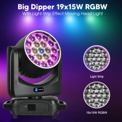 Вращающаяся голова LED Wash 19*15 P, Big Dipper