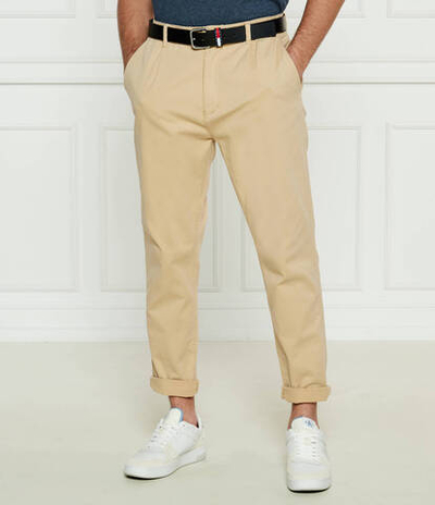 Брюки Isaac Tommy Jeans - песочный(DM0DM20693)
