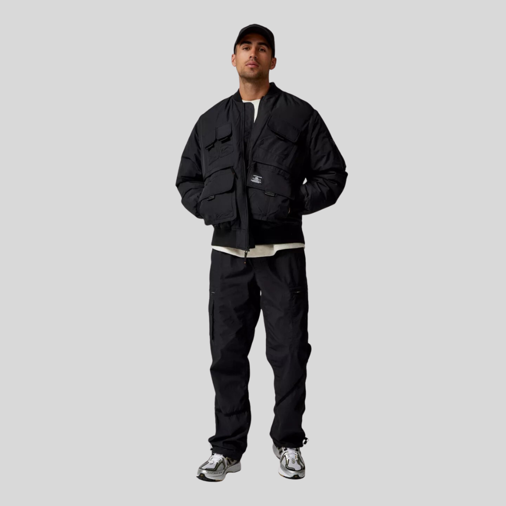 Бомбер Alpha Industries Multi Pocket Bomber Jacket Black (Черный)
