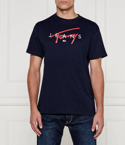 Футболка Tommy Jeans - темно-синий(DM0DM19683)