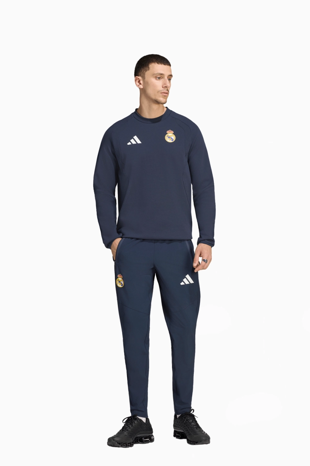 Кофта adidas Real Madrid 26/27 Tiro Travel - темно-синий