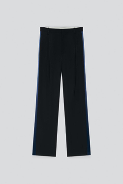 ZARA X BAISI GUADAGNINO ШЕРСТЯНЫЕ КОСТЮМНЫЕ БРЮКИ, ЧЕРНЫЙ