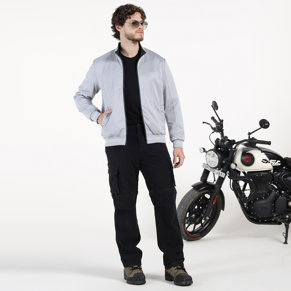 Куртка-бомбер двусторонняя Royal Enfield Ousten REVERSIBLE JACKET