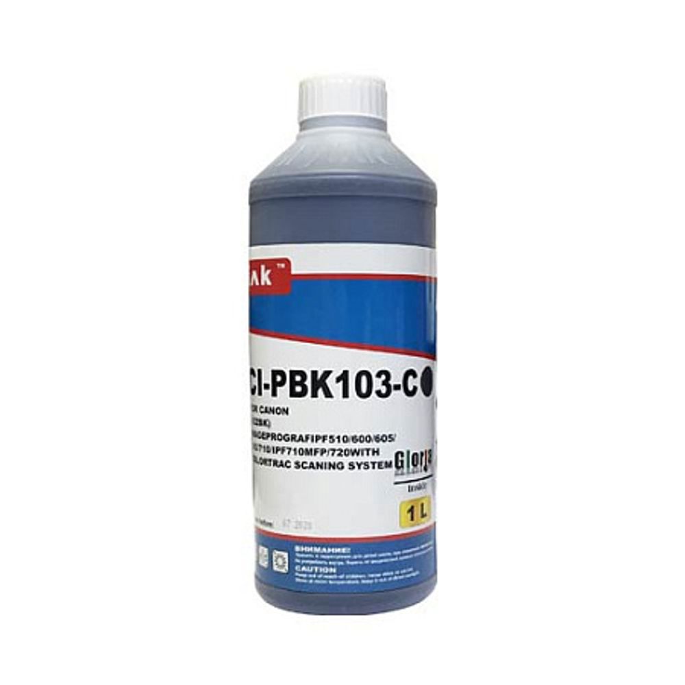 Чернила MyInk CI-PBK103-C для CANON imagePROGRAF iPF5000/iPF9000/iPF8400/iPF9400 (1л, Dye) black Чернила MyInk CI-PBK103-C для CANON imagePROGRAF iPF5000/iPF9000/iPF8400/iPF9400 (1л, Dye) black