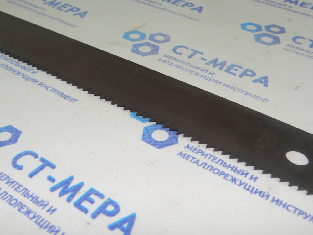 Полотно машинное ножовочное 450х40х2х4мм Р6М5 ЭЛМЭЗ