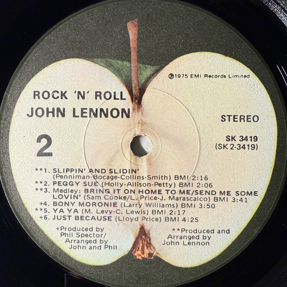 John Lennon – Rock 'N' Roll (США 1975г.) Т
