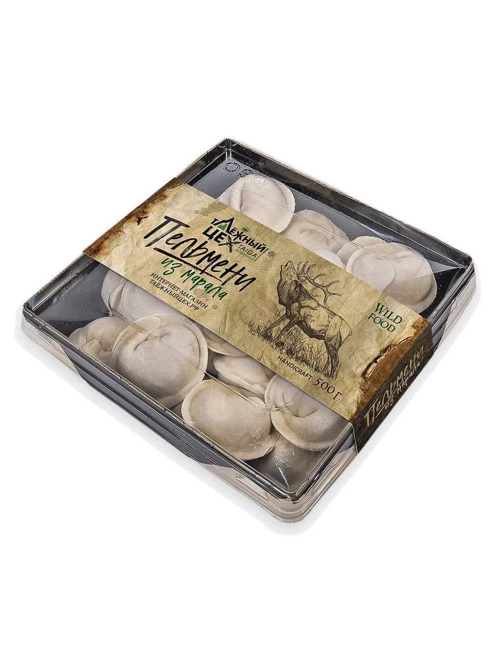 Пельмени из мяса Марала ТАЁЖНЫЙ ЦЕХ 500 г