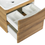 Мебель для ванной комнаты подвесная BelBagno ACQUA-700-2C-SO-RR 70см Rovere Rustico