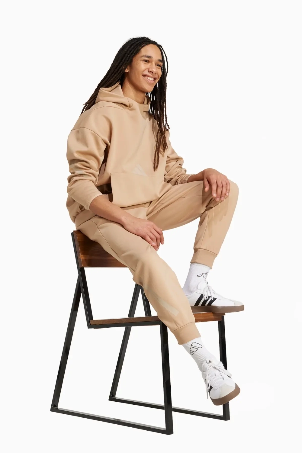 Штаны adidas Z.N.E. - бежевый