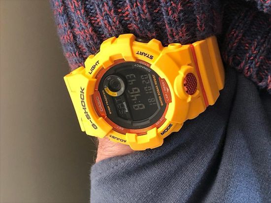 Наручные часы Casio G-SHOCK GBD-800-4ER с шагомером