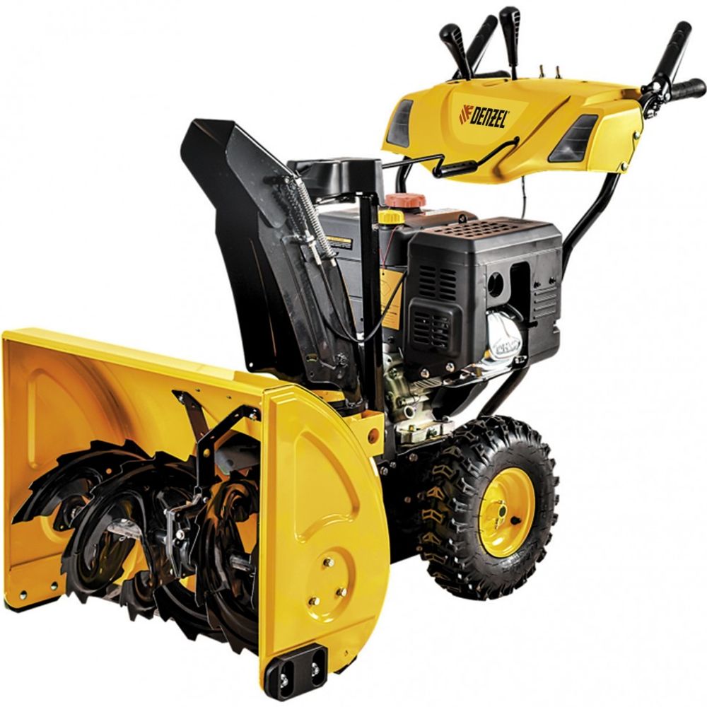 Снегоуборочная машина бензиновая Denzel SB 1100 E, 11 л.с, Loncin, с электростартером, фара, обогрев