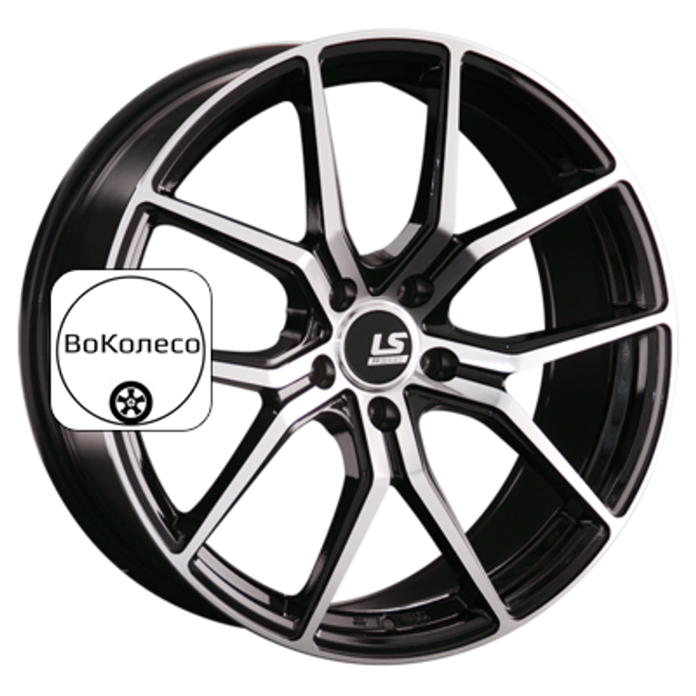 8,5x19/5x112 ET25 D66,6 RC47 BKF (конус) LS FlowForming