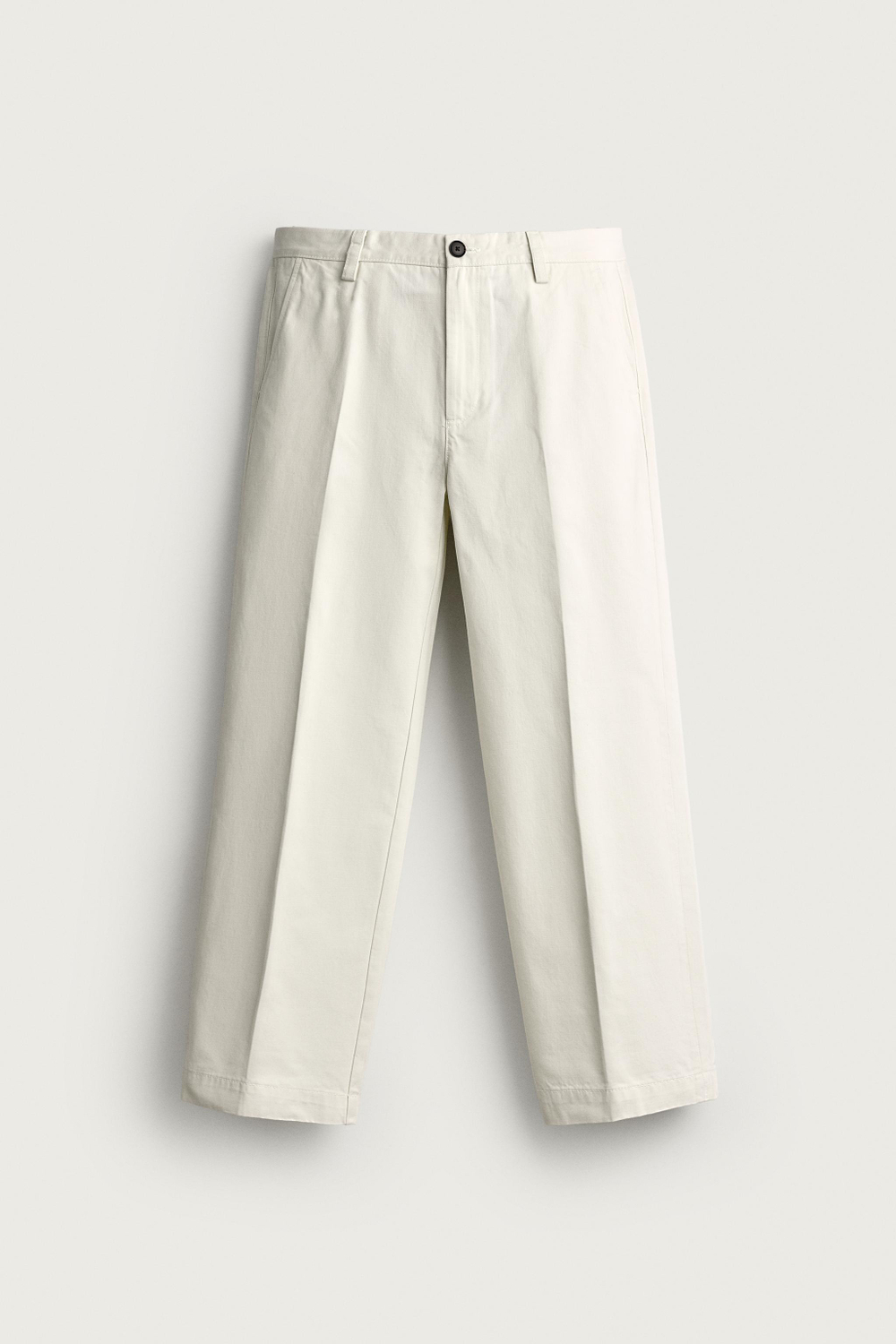 БРЮКИ ЧИНОС RELAXED FIT С ЭФФЕКТОМ ПОТЕРТОСТИ — ZARA · 4365/461