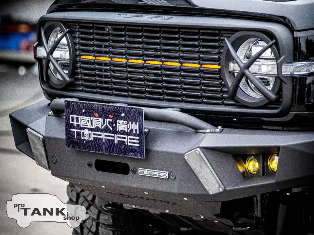 Бампер передний без площадки под лебедку (серии Blade) TOPFIRE для TANK 300
