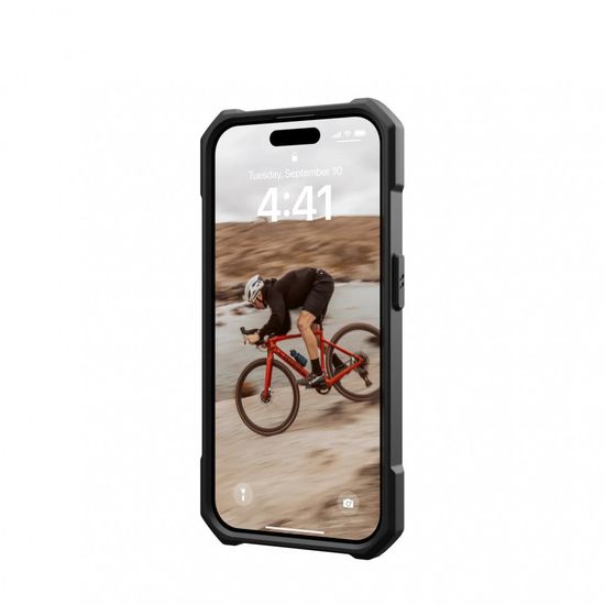 Чехол с поддержкой MAGSAFE UAG Essential Armor для iPhone 15 Pro MAX 6.7", цвет черный (Black)