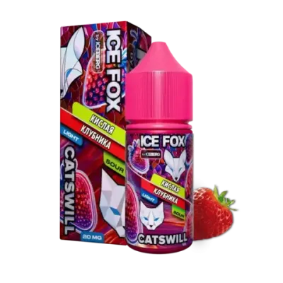 Жидкость ICE FOX & CATSWILL SOUR Salt 2% STRONG 30 ml
