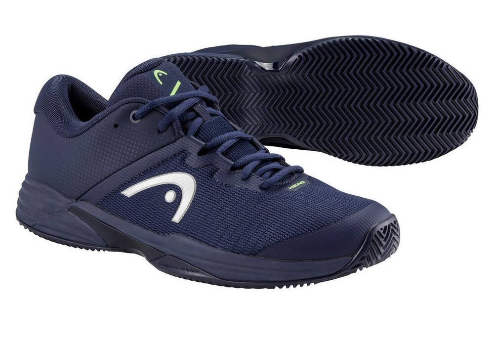 Теннисные кроссовки Head Revolt Evo 2.0 Clay - navy/lime