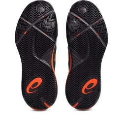 Мужские кросовки для Padel Asics Gel-Resolution X Padel - jewel green/energy orange