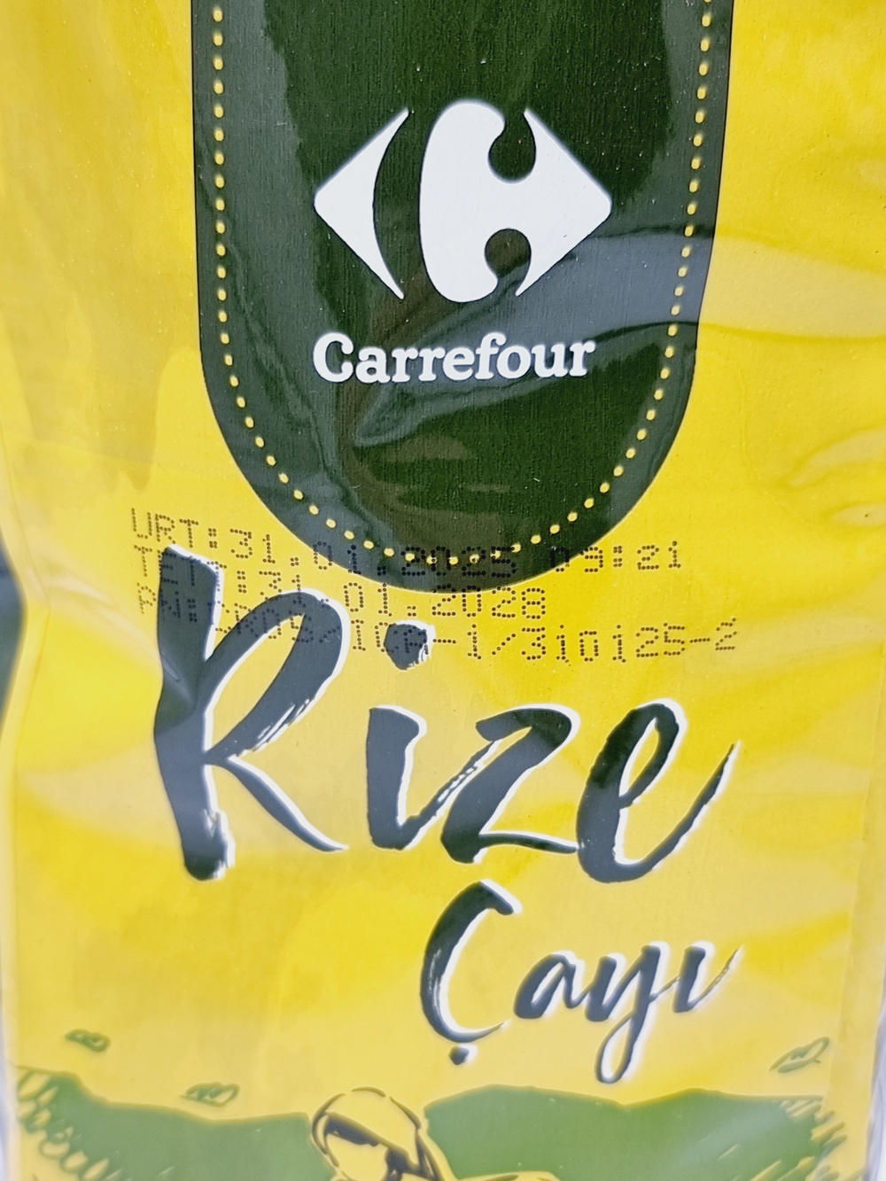 Carrefour Rize чай черный листовой 500 г (Турция)