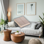 Беспроводной выключатель GRITT Elegance 2кл. золотистый комплект: 1 выкл., 2 реле 500Вт E231220SG