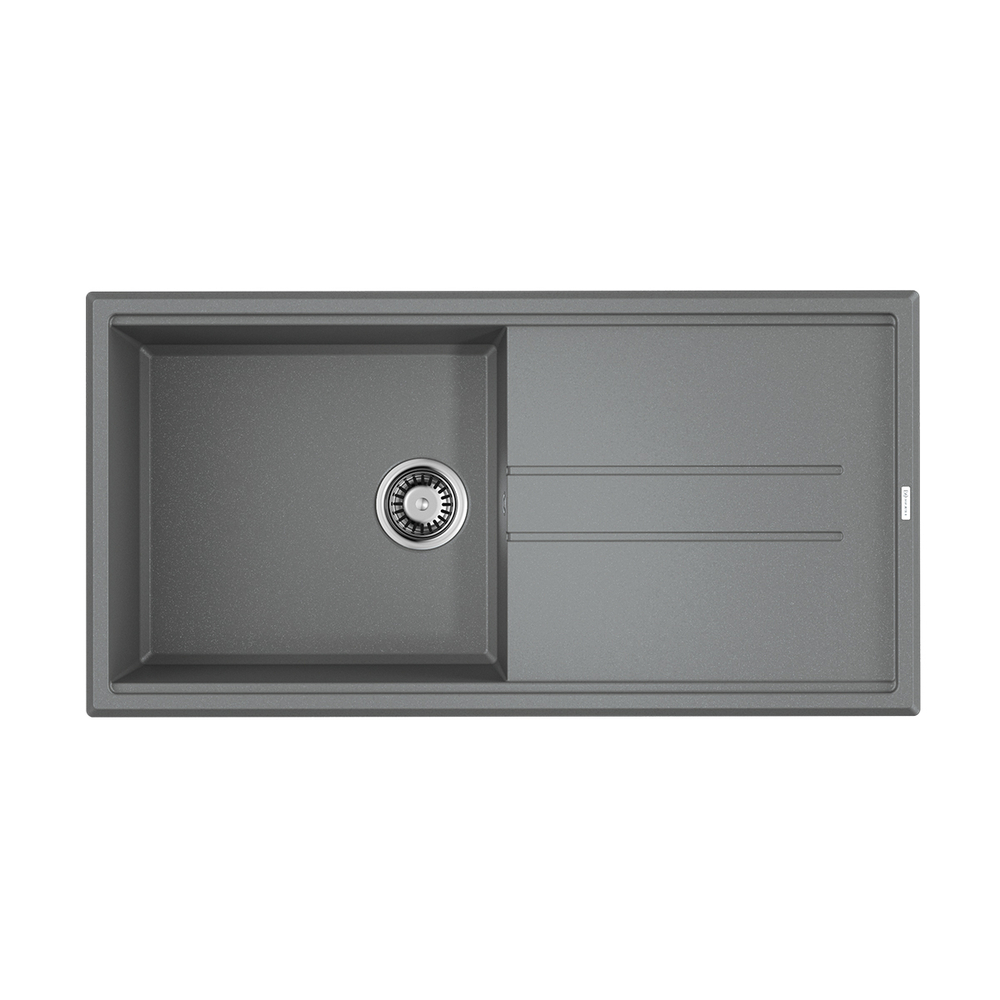 Мойка Tedori 100-GR Tetogranit/Leningrad grey
